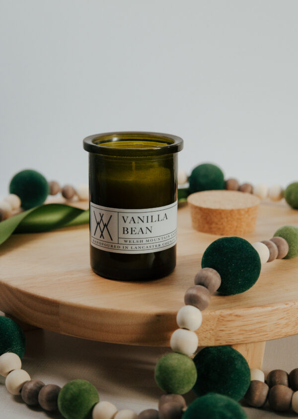 Vanilla Bean Candle- Welsh Mountain Candle Co.