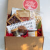 Deluxe Holiday Edition Gift Box styled for the holidays with local Lancaster County artisan products.