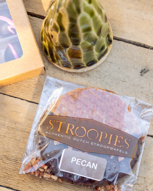 Deluxe Holiday Gift Box filled with Lancaster County products including coffee, candle, cookies, truffles, and holiday towel.