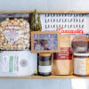 Deluxe Holiday Edition Gift Box styled for the holidays with local Lancaster County artisan products.